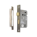 Spira Brass - 2.5" CE 3 Lever Mortice Sash Lock FD60 - Antique Brass - LAL1450ANT - Choice Handles