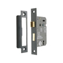 Spira Brass - 2.5" CE 3 Lever Mortice Sash Lock FD60 - Gunmetal Grey - LAL1450GG - Choice Handles