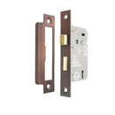 Spira Brass - 3" CE 3 Lever Mortice Sash Lock FD60  - Aged Bronze - LAL1451ABZ - Choice Handles