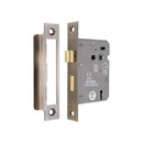 Spira Brass - 3" CE 3 Lever Mortice Sash Lock FD60 - Aged Brass - LAL1451AB - Choice Handles