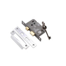 Spira Brass - 3" CE 3 Lever Mortice Sash Lock FD60  - Polished Chrome - LAL1451PC - Choice Handles