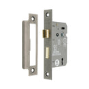 Spira Brass - 3" CE 3 Lever Mortice Sash Lock FD60  - Pewter - LAL1451PEW - Choice Handles