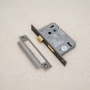 Spira Brass - 3" CE 3 Lever Mortice Sash Lock FD60  - Pewter - LAL1451PEW - Choice Handles
