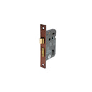 Spira Brass - 3" CE Euro Profile Mortice Sash Lock - Aged Bronze - LAL5010ABZ - Choice Handles