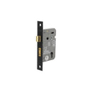 Spira Brass - 3" CE Euro Profile Mortice Sash Lock - Matt Black - LAL5010BLK - Choice Handles