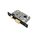 Spira Brass - 2.5" CE Euro Profile Mortice Sash Lock - Matt Black - LAL5009BLK - Choice Handles