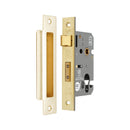 Spira Brass - 2.5" CE Euro Profile Mortice Sash Lock  - Electro Brass - LAL5009EB - Choice Handles