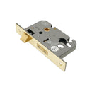 Spira Brass - 2.5" CE Euro Profile Mortice Sash Lock  - Electro Brass - LAL5009EB - Choice Handles