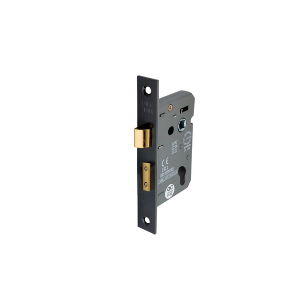 Spira Brass - 3" CE Euro Profile Mortice Sash Lock - Gunmetal Grey - LAL5010GG