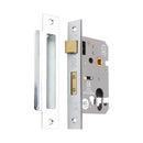 Spira Brass - 2.5" CE Euro Profile Mortice Sash Lock  - Polished Chrome - LAL5009PC - Choice Handles