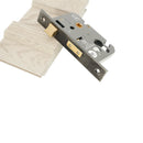 Spira Brass - 2.5" CE Euro Profile Mortice Sash Lock - Pewter - LAL5009PEW - Choice Handles