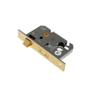 Spira Brass - 2.5" CE Euro Profile Mortice Sash Lock  Satin Brass - LAL5009SB - Choice Handles