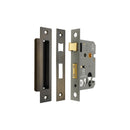 Spira Brass - 3" CE Euro Profile Mortice Sash Lock - Aged Bronze - LAL5010ABZ - Choice Handles