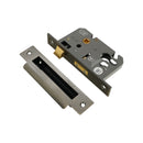 Spira Brass - 3" CE Euro Profile Mortice Sash Lock  - Antique Brass - LAL5010ANT - Choice Handles