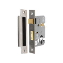 Spira Brass - 3" CE Euro Profile Mortice Sash Lock  - Black Nickel - LAL5010BN - Choice Handles