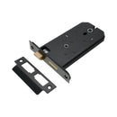 Spira Brass - 3 Lever Horizontal Bathroom Lock 6"  - Matt Black - LAL5240BLK - Choice Handles