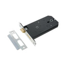 Spira Brass - 3 Lever Horizontal Bathroom Lock 6"  - Polished Chrome - LAL5240PC - Choice Handles