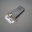 Spira Brass - 3 Lever Horizontal Bathroom Lock 6"  - Polished Chrome - LAL5240PC - Choice Handles