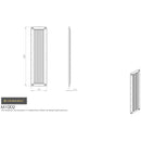 Carlisle Brass - Queen Anne - Finger Plate 305mm X 70mm - Polished Brass - M1002 - Choice Handles