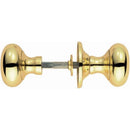 Carlisle Brass - Mushroom Rim Knob - Polished Brass - M35RS - Choice Handles