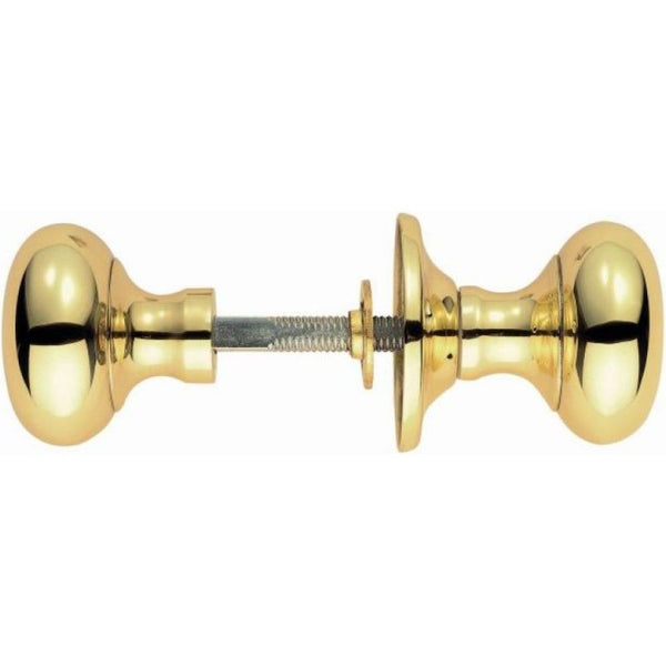 Carlisle Brass - Mushroom Rim Knob - Polished Brass - M35RS - Choice Handles
