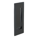 Prima - Victorian Vertical Front Door Letter Plate 225mm x 66mm - Matt Black - MB07