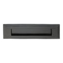 Prima - Edwardian Front Door Letter Plate 280mm x 90mm - Matt Black - MB10