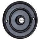 Prima - Circular Door Bell Push  100mm - Matt Black - MB1420