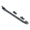 Prima - Window Monkey / Rat Tail Stay 255mm Long - Matt Black - MB2010B