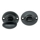 Prima - Oval Thumbturn & Release - Matt Black - MB2031