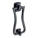 Prima - Slim Diplomat Door Knocker 185mm x 80mm - Matt Black - MB2033