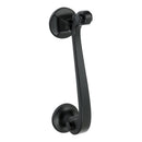 Prima - Scroll Front Door Knocker 145mm x 32mm - Matt Black - MB20