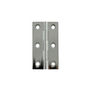 Millhouse Brass Cabinet Butt Hinges 64mm x 35mm x 2mm - Polished Chrome - MHBH64PC - Choice Handles