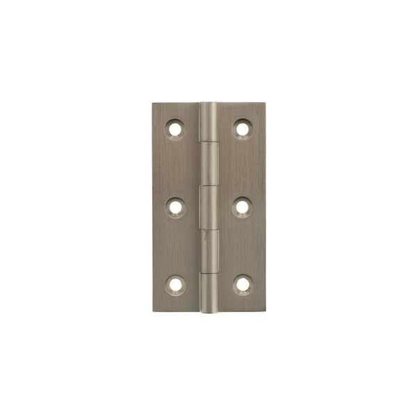 Millhouse Brass Cabinet Butt Hinges 75mm x 41mm x 2mm - Satin Nickel - MHBH75SN