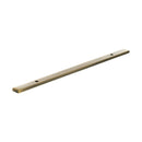 Millhouse Brass Long Narrow Cabinet Handle Backplate 160mm - Antique Brass - MHCBN160AB - Choice Handles