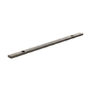 Millhouse Brass Long Narrow Cabinet Handle Backplate 160mm - Urban Dark Bronze - MHCBN160UDB - Choice Handles
