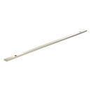 Millhouse Brass Long Narrow Cabinet Handle Backplate 320mm - Satin Nickel - MHCBN320SN - Choice Handles