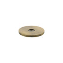 Millhouse Brass Round Cabinet Handle Backplate - Antique Brass - MHCBR49AB - Choice Handles