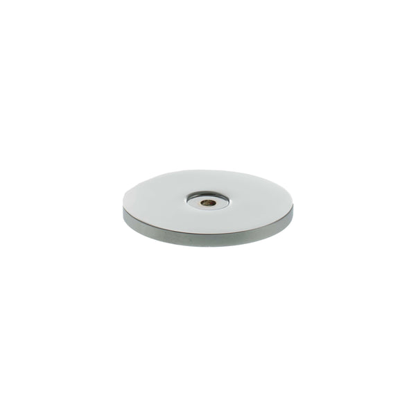 Millhouse Brass Round Cabinet Handle Backplate - Polished Chrome - MHCBR49PC - Choice Handles