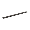 Millhouse Brass Long Wide Cabinet Handle Backplate 160mm - Matt Black - MHCBW160MB - Choice Handles