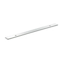 Millhouse Brass Long Wide Cabinet Handle Backplate 160mm - Polished Chrome - MHCBW160PC - Choice Handles