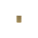 Millhouse Brass Chrysler Diamond Cylinder Cabinet Knob Handle - Satin Brass - MHCD1420SB - Choice Handles