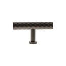 Millhouse Brass Chrysler Diamond T-Bar Cabinet Knob Handle - Urban Dark Bronze - MHCD1675UDB - Choice Handles