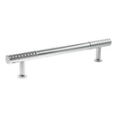 Millhouse Brass Chrysler Diamond T-Bar Cabinet Pull Handle 160mm - Polished Chrome - MHCD17160PC - Choice Handles
