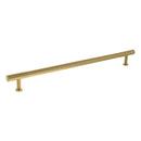 Millhouse Brass Chrysler Diamond T-Bar Cabinet Pull Handle 320mm - Satin Brass - MHCD17320SB - Choice Handles