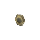Millhouse Brass Pennington Hexagonal Finger Pull Cabinet Knob Handle - Antique Brass - MHCH1338AB - Choice Handles