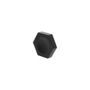 Millhouse Brass Pennington Hexagonal Finger Pull Cabinet Knob Handle - Matt Black - MHCH1338MB - Choice Handles