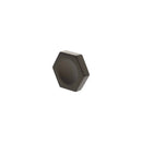 Millhouse Brass Pennington Hexagonal Finger Pull Cabinet Knob Handle - Urban Dark Bronze - MHCH1338UDB - Choice Handles