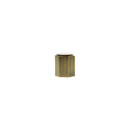 Millhouse Brass Pennington Hexagonal Cylinder Cabinet Knob Handle - Antique Brass - MHCH1420AB - Choice Handles