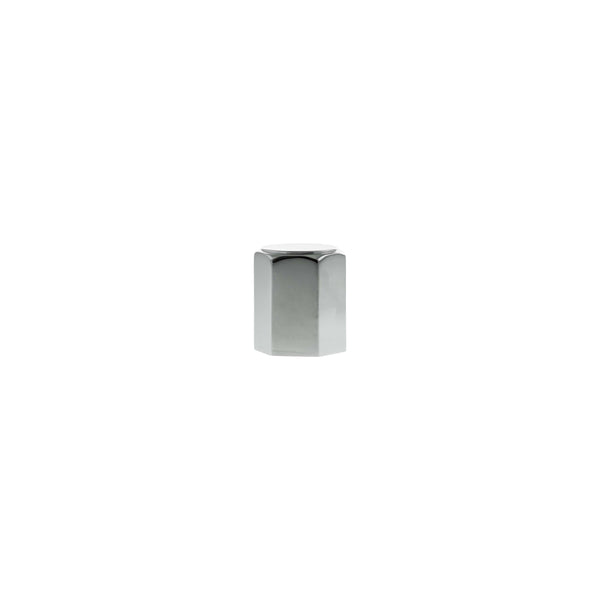 Millhouse Brass Pennington Hexagonal Cylinder Cabinet Knob Handle - Polished Chrome - MHCH1420PC - Choice Handles